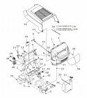 Part Location Diagram of 731-06310A MTD Console-lh Rzt